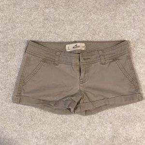 Tan Hollister shorts